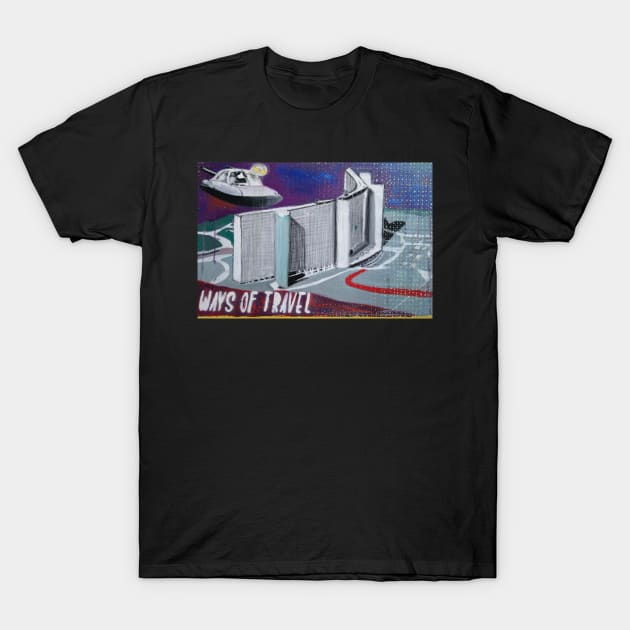 Ways of Travel T-Shirt by MihaiCotiga Art